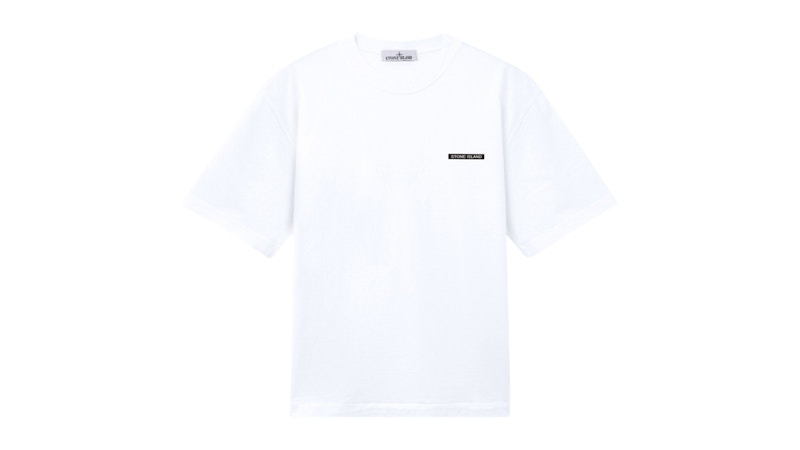 Stone Island Heavy Cotton Jersey 6100076 Sweatshirt White