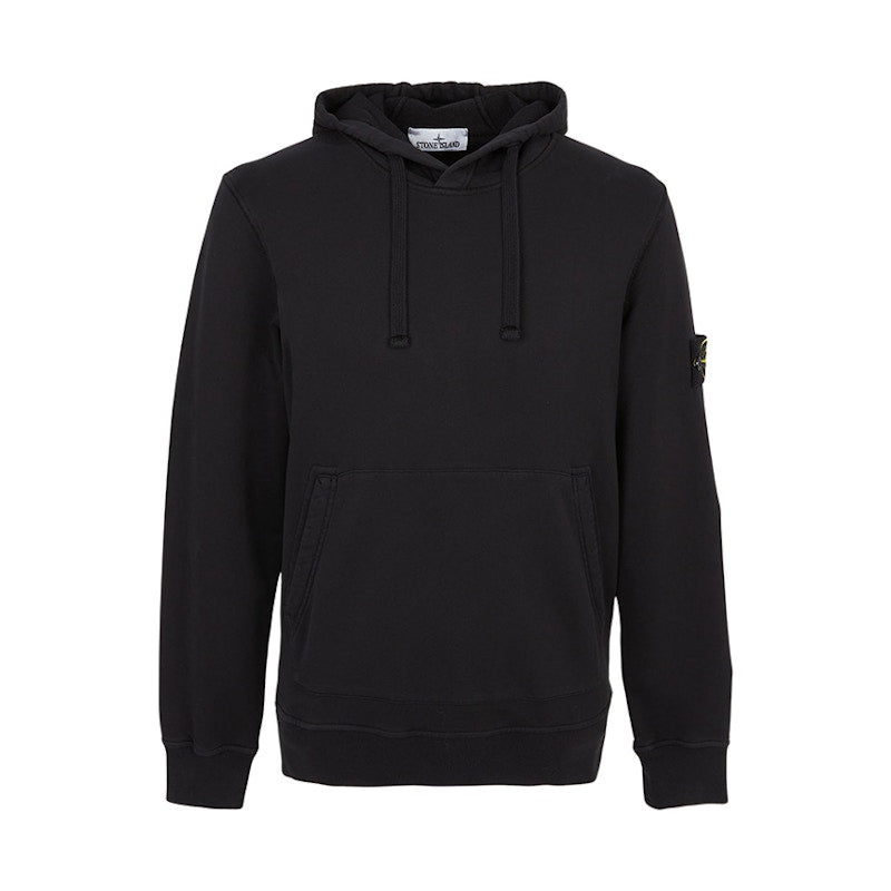 Stone Island Hood Sweatshirt Black