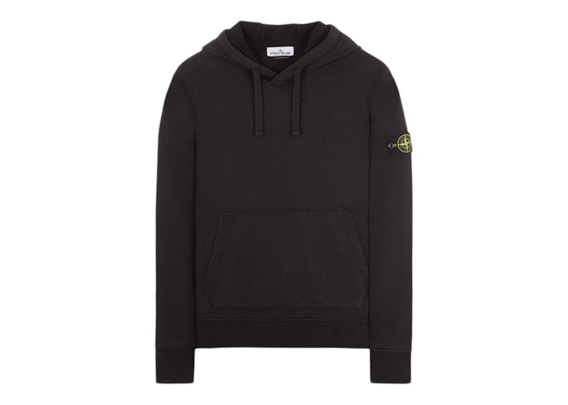 Stone Island Hooded Sweatshirt Black