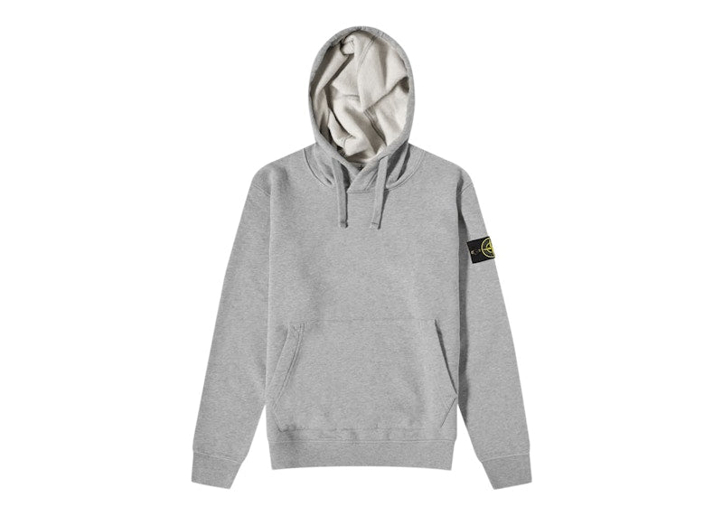 Stone Island Hooded Sweatshirt Melange Grey