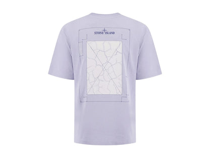 Stone Island Jersey 21002RC T-shirt Lila