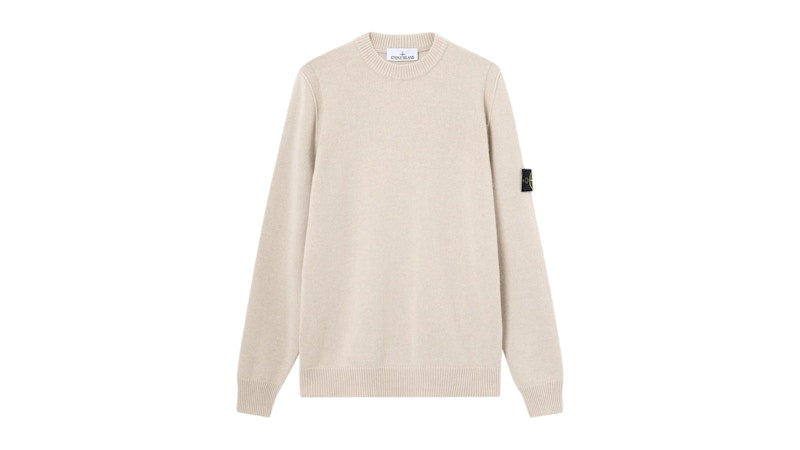 Stone Island Lambswool 5100072 Sweater Desert
