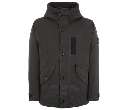 Stone Island Laser Printed David TC Down Jacket Steel Grey