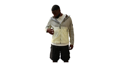 Stone Island Light Hooded Jacket Reflective Ivory