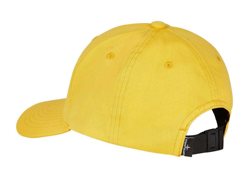 Stone Island Logo Cap Yellow