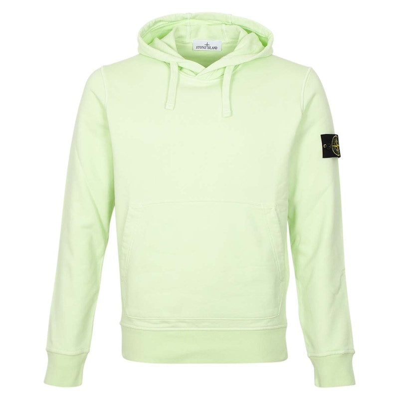 Stone Island Logo Hoodie Mint Green
