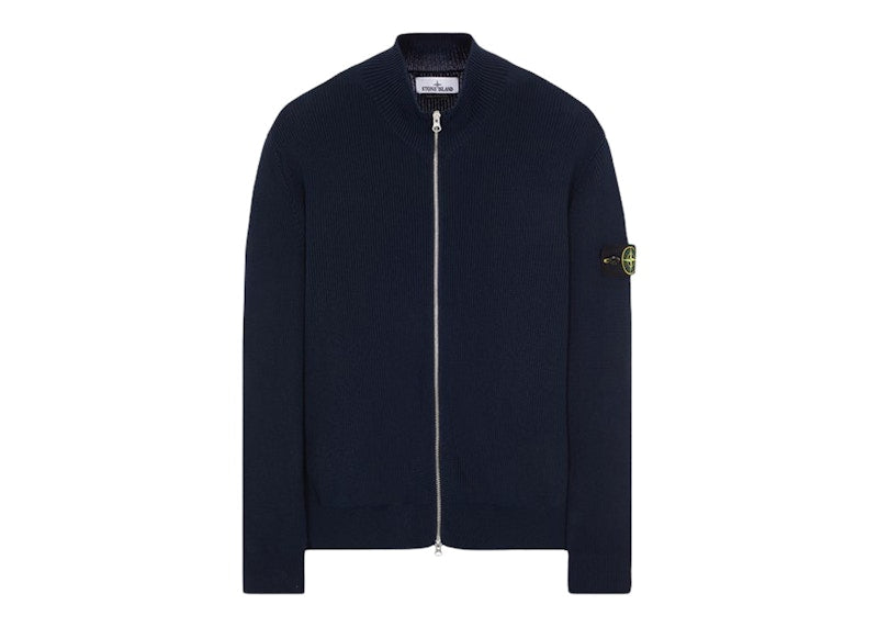 Stone Island Maglia Cardigan Dark Blue