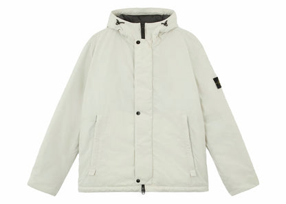 Stone Island Micro Down Twill Down Jacket Plaster