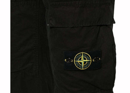 Stone Island Mid-Waisted Cargo Pants Black