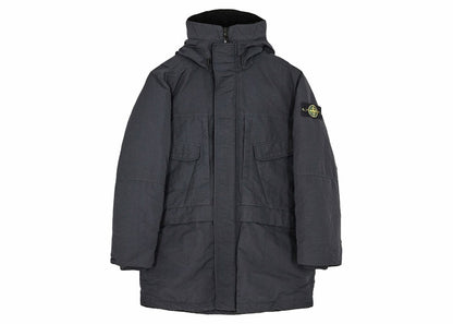 Stone Island Naslan Down TC Garment Dyed Jacket Black