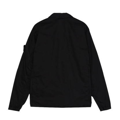 Stone Island Old Effect Over Shirt Black