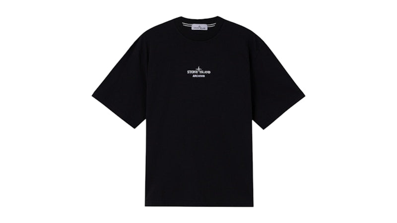 Stone Island Organic Cotton Jersey 2100037 T-shirt Black
