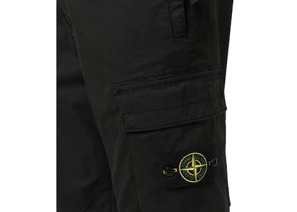 Stone Island Pantalone Regular Tapered Pants Black
