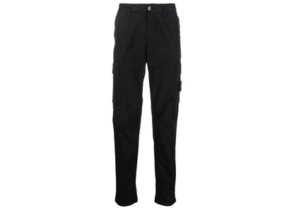 Stone Island Pantalone Regular Tapered Pants Black