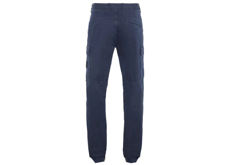 Stone Island Pantalone Regular Tapered Pants Navy Blue