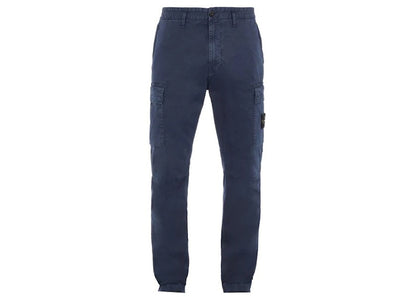 Stone Island Pantalone Regular Tapered Pants Navy Blue