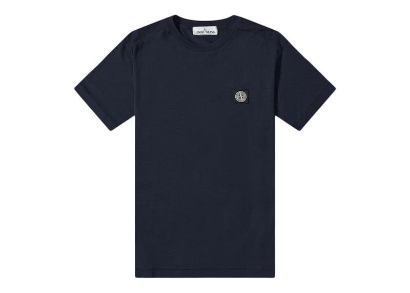 Stone Island Patch Logo T-shirt Navy