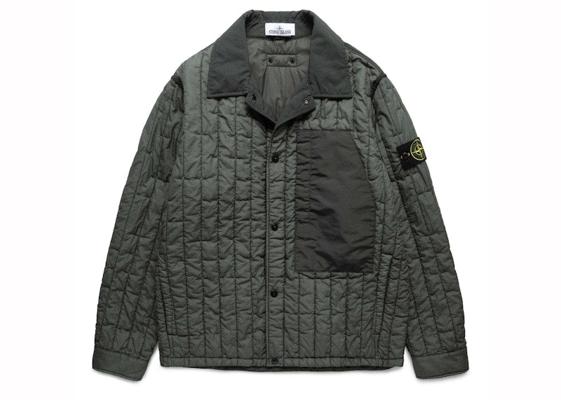 Stone Island Polo Down Jacket Musk