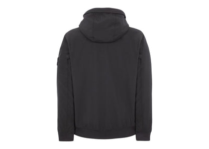 Stone Island Q0122 Soft Shell-R_E.Dye Technology Jacket Black