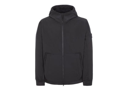 Stone Island Q0122 Soft Shell-R_E.Dye Technology Jacket Black
