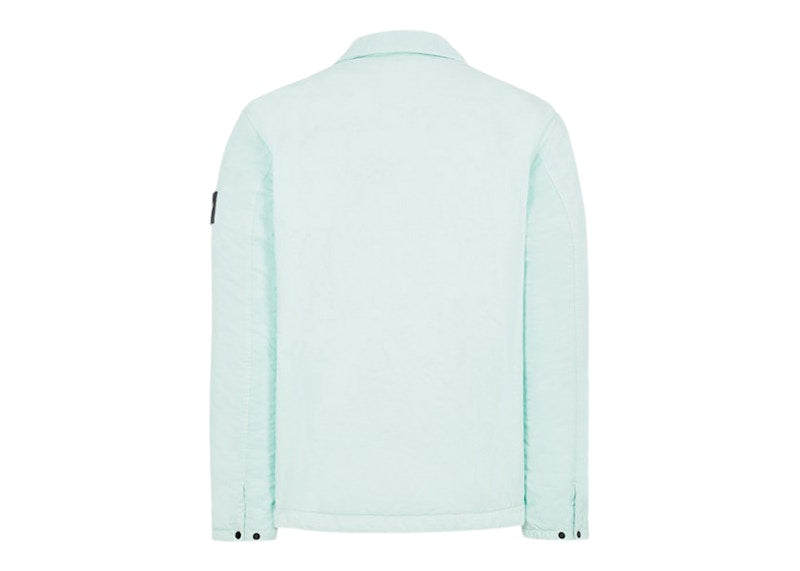 Stone Island Q0321 Opaque Nylon Twill With Primaloft-TC Jacket Aqua