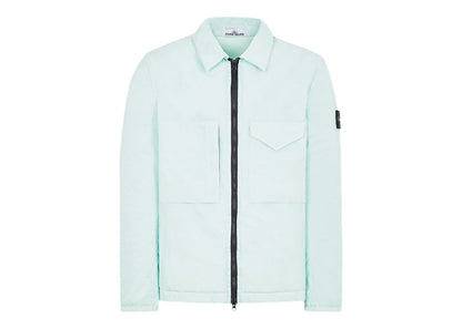 Stone Island Q0321 Opaque Nylon Twill With Primaloft-TC Jacket Aqua