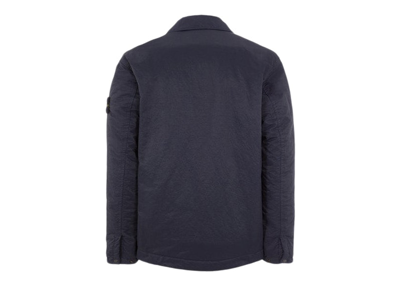 Stone Island Q0321 Opaque Nylon Twill With Primaloft-TC Jacket Blue