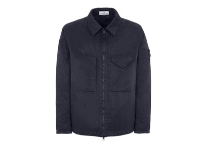 Stone Island Q0321 Opaque Nylon Twill With Primaloft-TC Jacket Blue