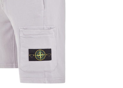 Stone Island Regular Fit Cargo Bermuda Shorts Dust