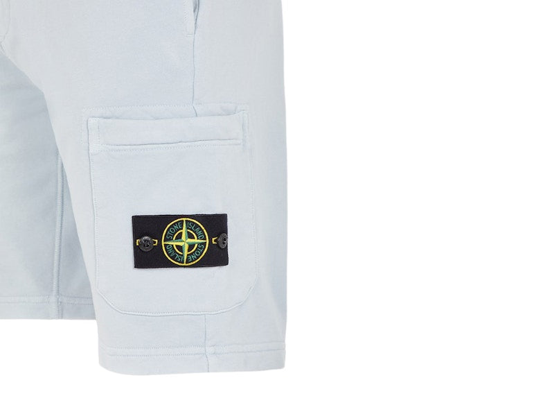 Stone Island Regular Fit Cargo Bermuda Shorts Navy Blue