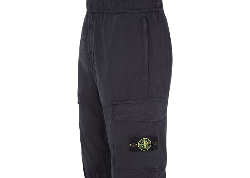 Stone Island Regular Fit Cargo Pants Navy Blue