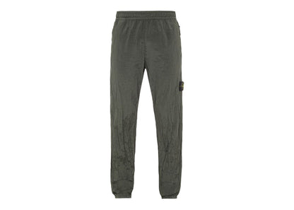 Stone Island Regular Fit Sweatpants in Nylon Musk Green