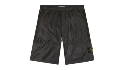 Stone Island Ripstop Light Nylon Bermuda Short Lead Grey