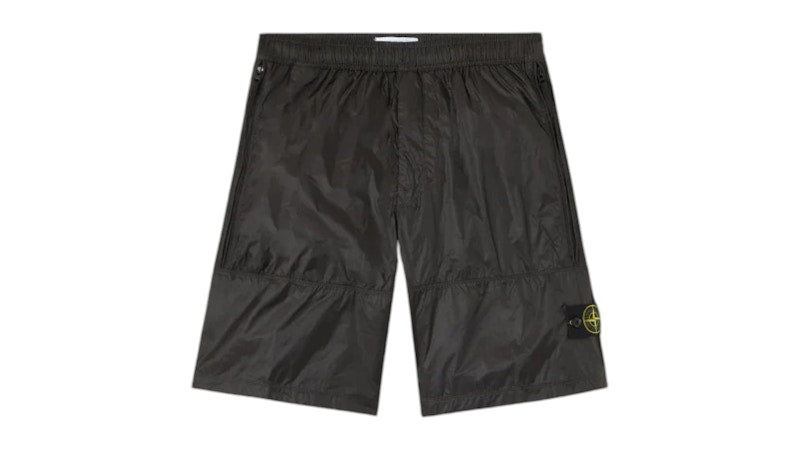 Stone Island Ripstop Light Nylon Bermuda Short Lead Grey