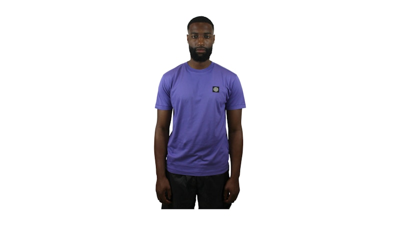 Stone Island S/S Compass Logo T-Shirt Lavender