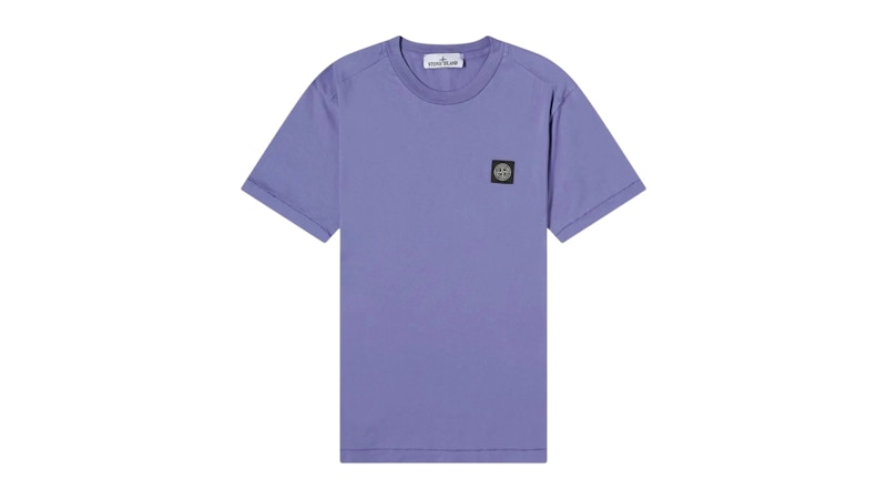 Stone Island S/S Compass Logo T-Shirt Lavender
