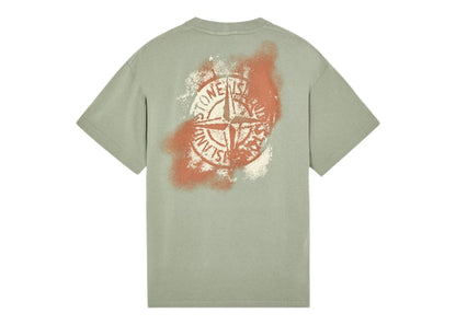Stone Island Short Sleeve Camo One T-Shirt Pistachio