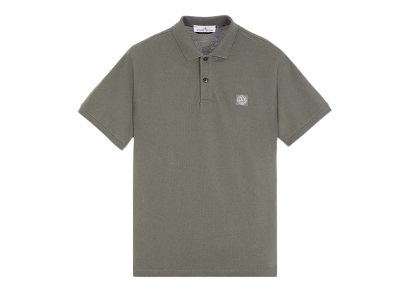 Stone Island Short Sleeve Polo Musk Green