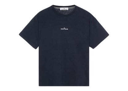 Stone Island Short Sleeve 'Scratched Paint One' T-Shirt Dark Blue