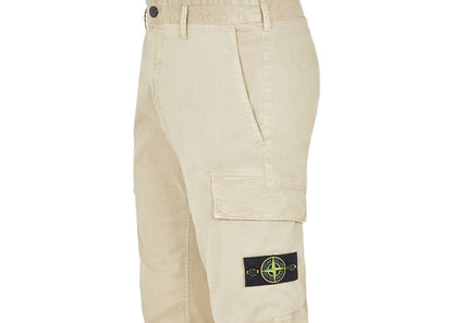 Stone Island Skinny Fit Cargo Pants Sand