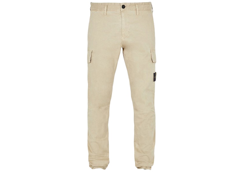 Stone Island Skinny Fit Cargo Pants Sand