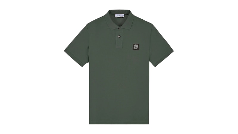 Stone Island Slim Fit Polo Shirt Green