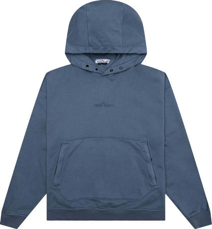 Stone Island Stone Island Hooded Sweatshirt 'Avio Blue' Blue