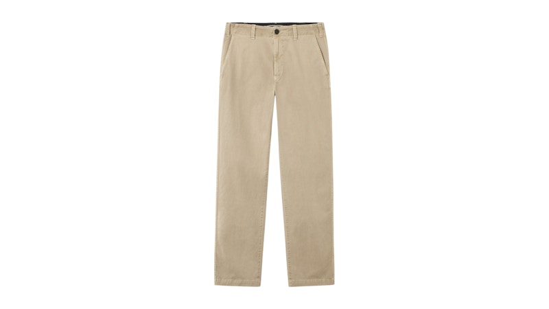 Stone Island Stretch Organic Broken Twill Cotton Old Effect 3100037 Pants Desert
