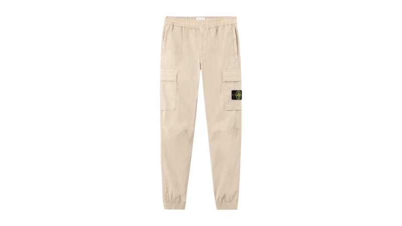 Stone Island Supima Cotton Twill Stretch-TC 3100031 Pants Desert