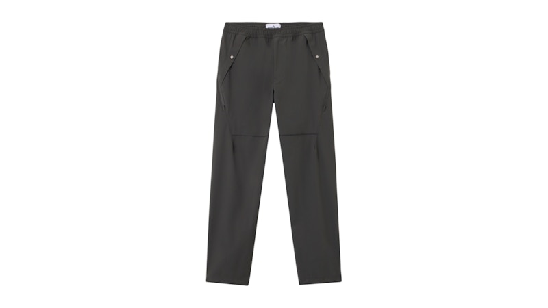 Stone Island Technical Jersey Stretch Nylon/Polyester Stellina 6200008 Sweatpant Lead Grey