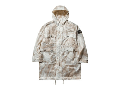 Stone Island UV Reactive Nylon Parka Camouflage Desert