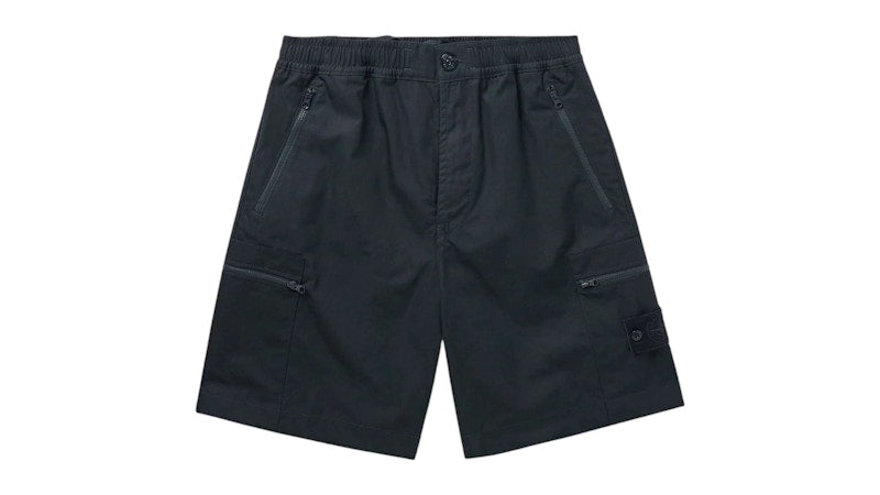 Stone Island Weatherproof Comfort Ghost Shorts Black