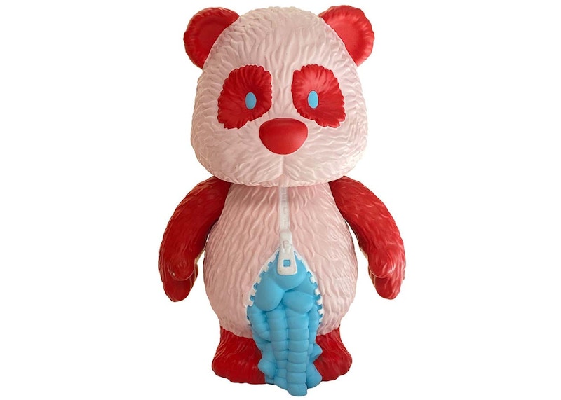 StrangeLove Panda Vinyl Toy Red