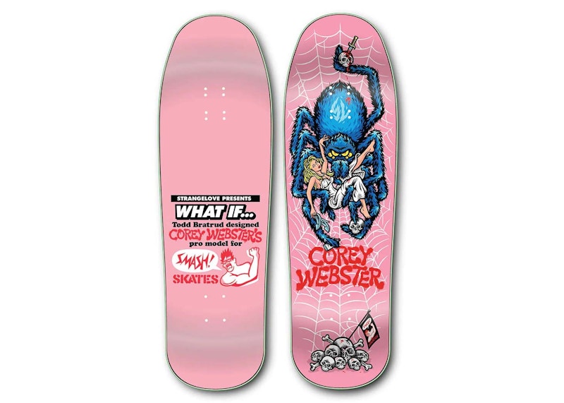 StrangeLove Todd Bratrud Webster II 10.0 Skateboard Deck